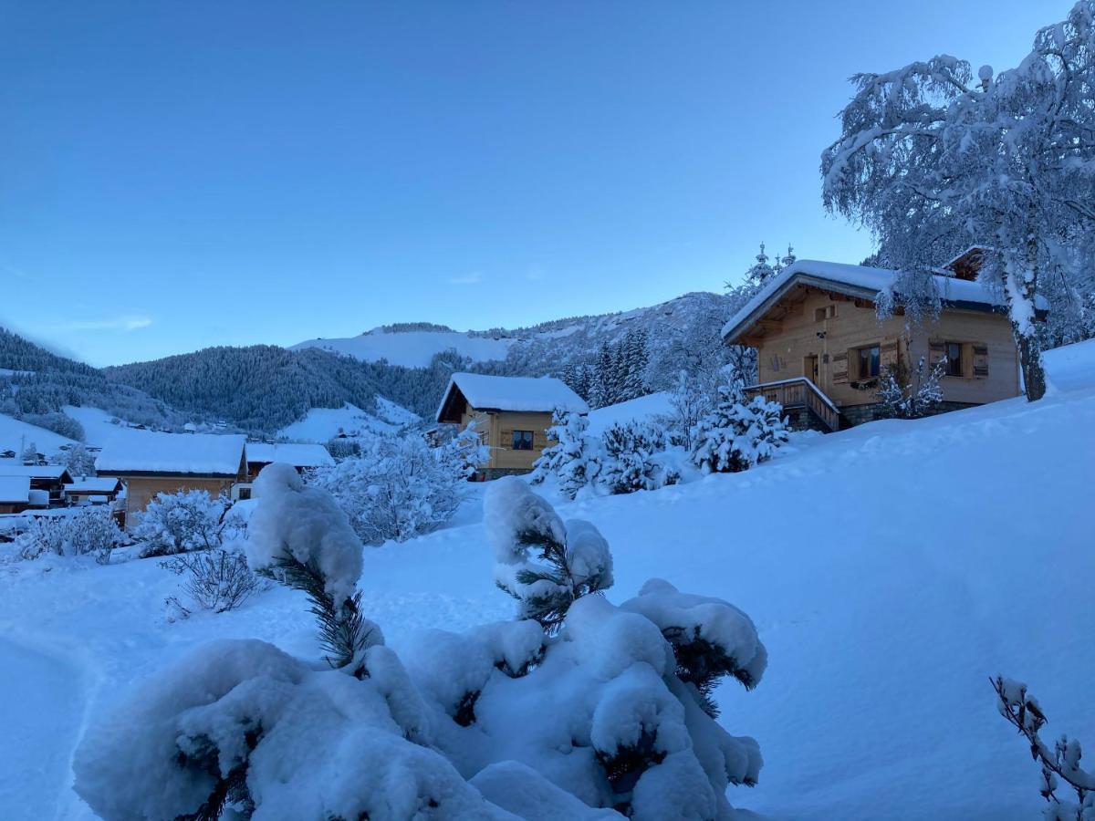 Chalets Savoie Les Chalets D'Heidi Notre-Dame-de-Bellecombe Exterior foto